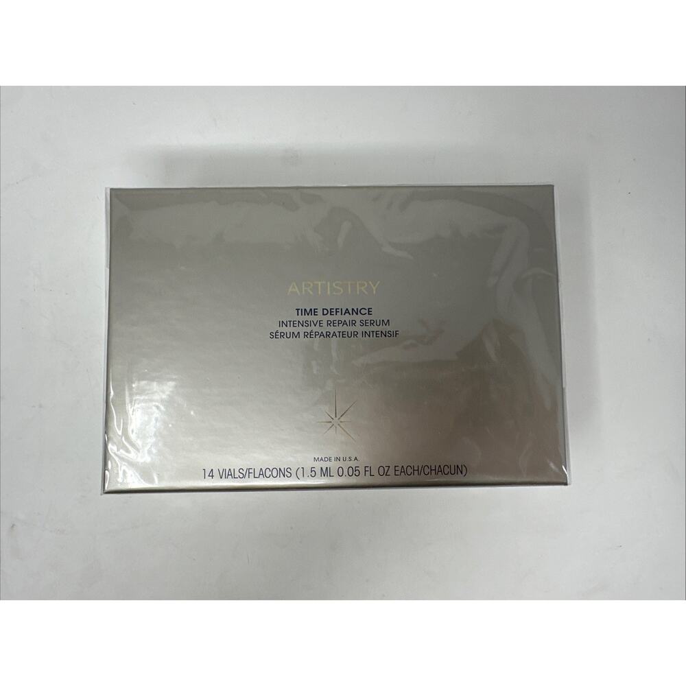 NEW SEALED Artistry TIME DEFIANCE Intensive Repair Serum 14 Vials/Flacons 1.5ml